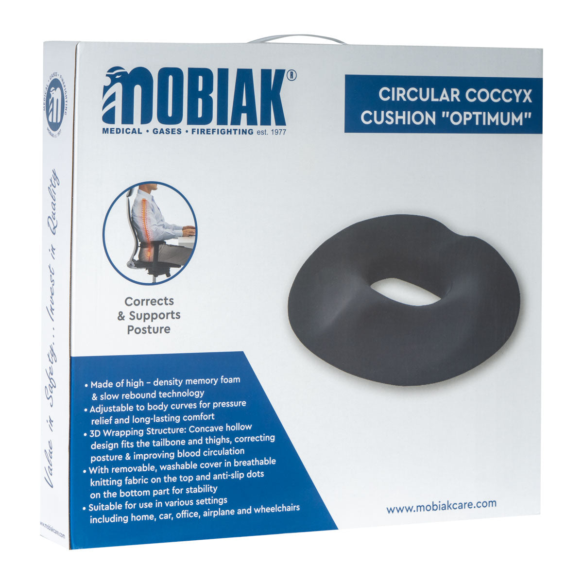 MOBIAK Optimum Circular Coccyx Cushion