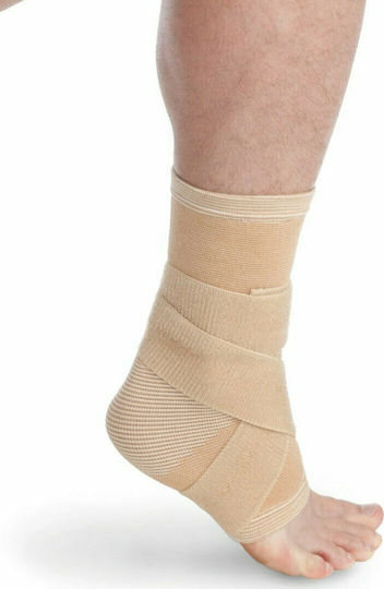 Alfa Care AC-1040B Elastic Ankle Support with Compression Strap