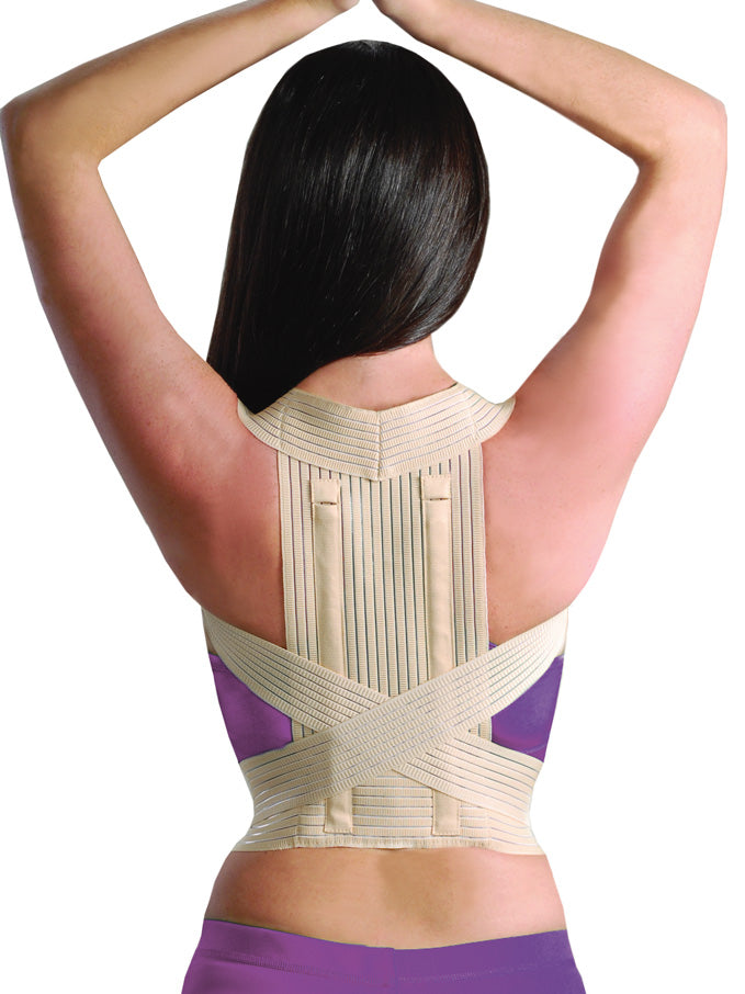 Posture Corrector Women Bra Kyphosis Sagging Chest Brace, Invisible Back  Support Vest Volcanic Stone Shiatsu