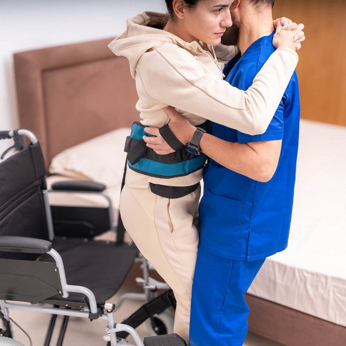 MOBIAK Adjustable Patient Transfer Belt with Handles