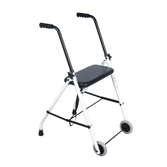 MOBIAK Two-Wheeled Walker with Seat