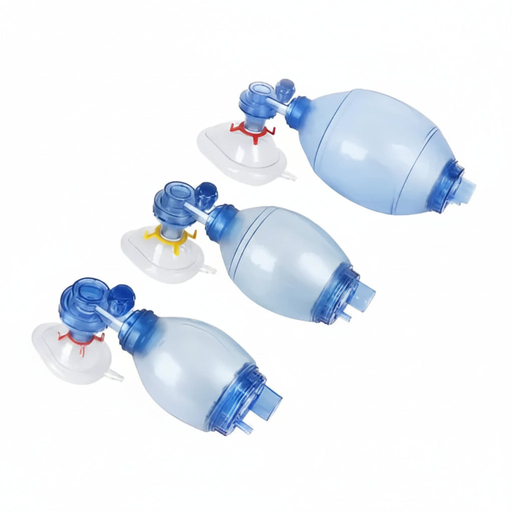 MOBIAKCARE Ασκός Αναζωογόνησης PVC τύπου AMBU με μάσκα