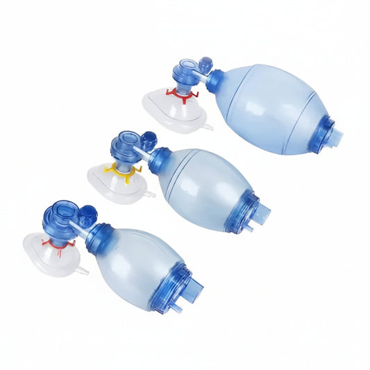 MOBIAKCARE Ασκός Αναζωογόνησης PVC τύπου AMBU με μάσκα