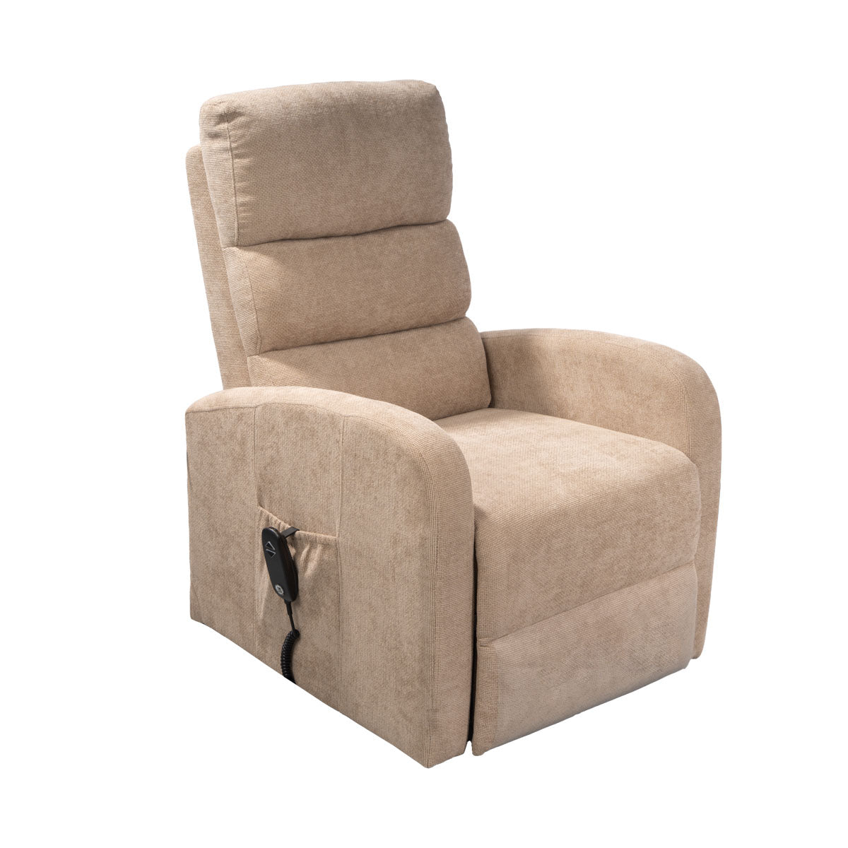 Ηλεκτρική Ανακλινόμενη Πολυθρόνα MOBIAK Cinnamon I με μηχανισμό ανύψωσης