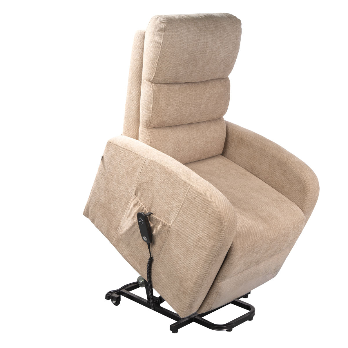 Ηλεκτρική Ανακλινόμενη Πολυθρόνα MOBIAK Cinnamon I με μηχανισμό ανύψωσης