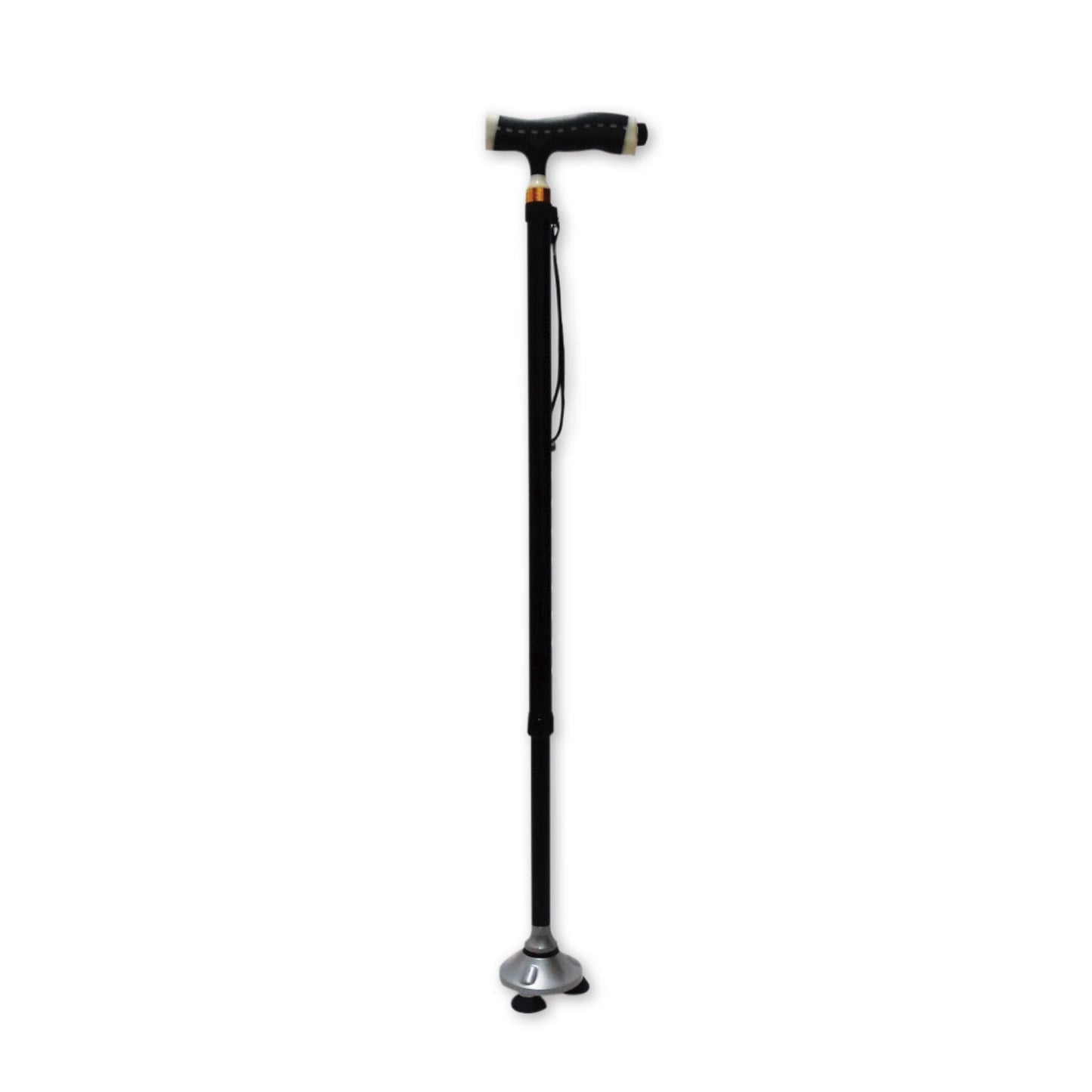 Adjustable Stand-Up Cane with LED Light