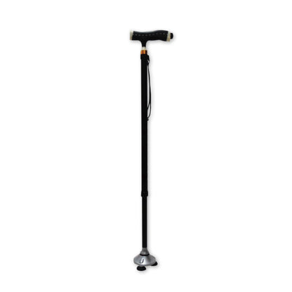 Adjustable Stand-Up Cane with LED Light