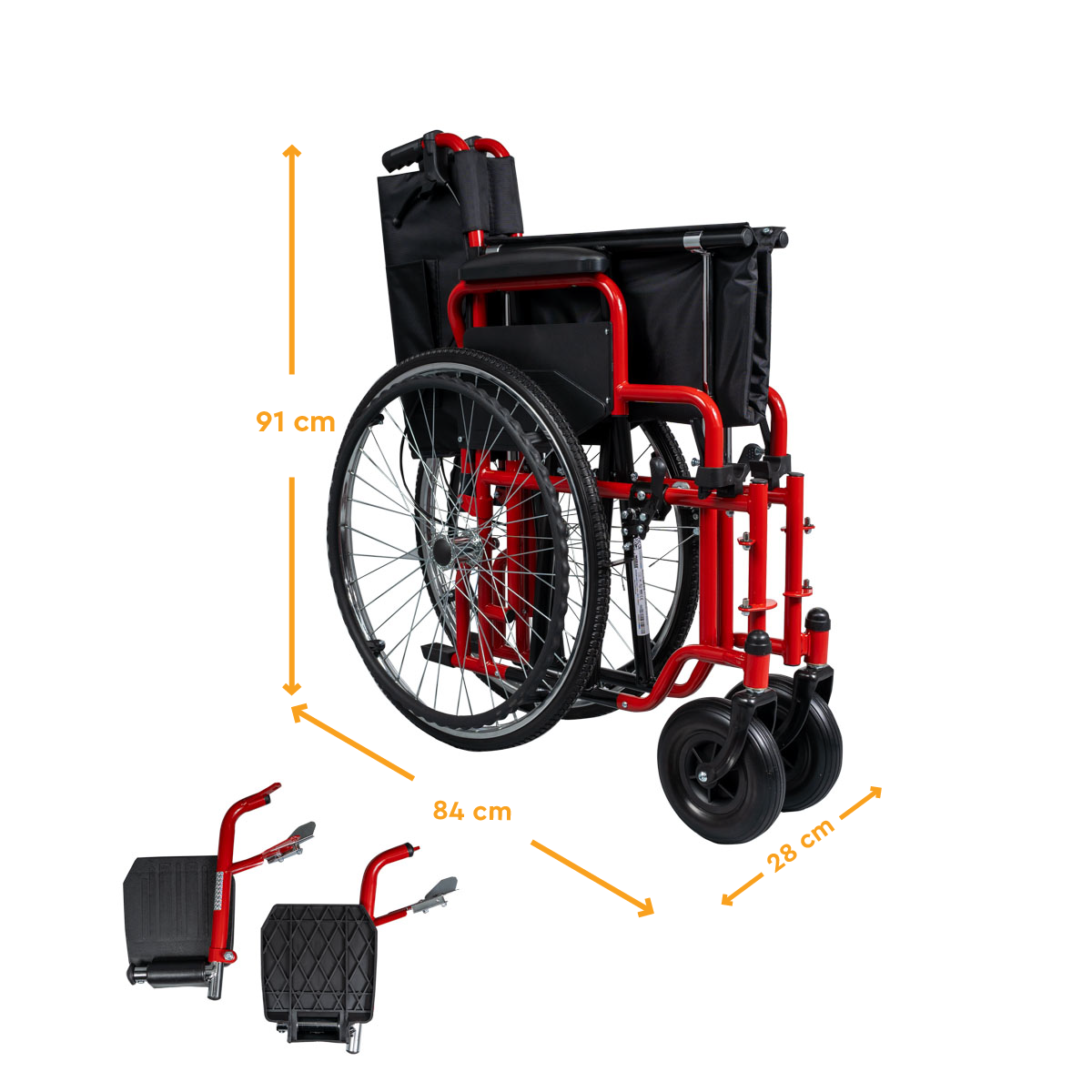 MOBIAK Heavy Duty Wheelchair