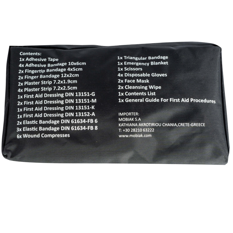 MOBIAK Φαρμακείο αυτοκινήτου FIRST AID KIT ΒΑΣΕΙ DIN13164