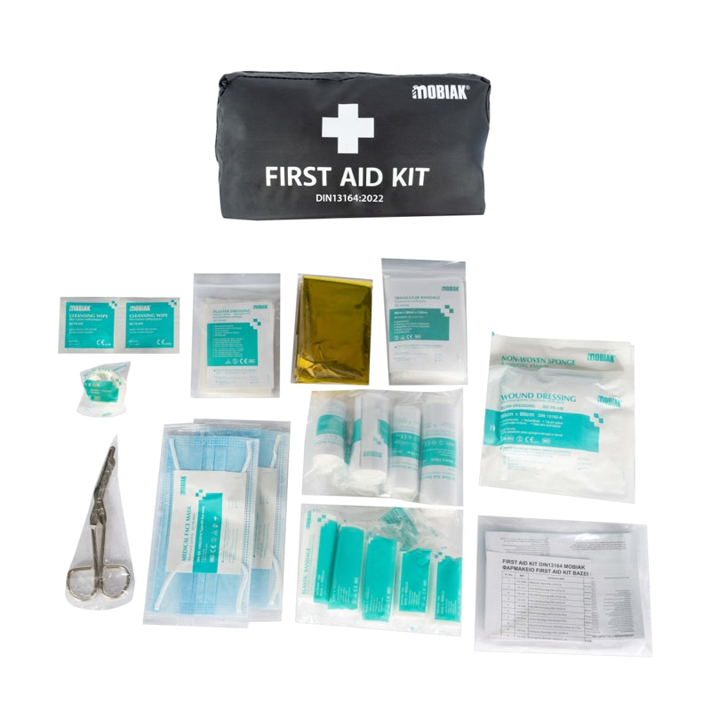 MOBIAK Φαρμακείο αυτοκινήτου FIRST AID KIT ΒΑΣΕΙ DIN13164