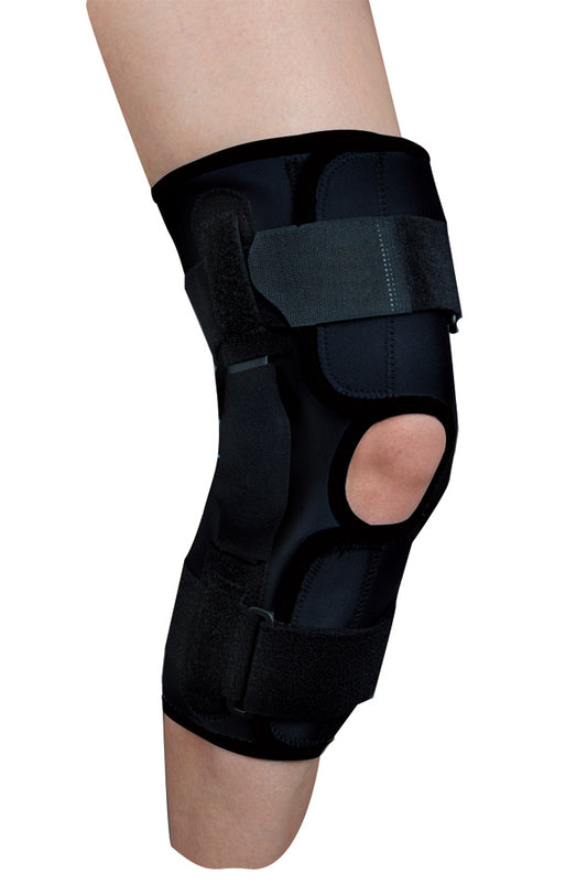 Alfacare Neoprene Knee Sleeve with lateral metal braces 