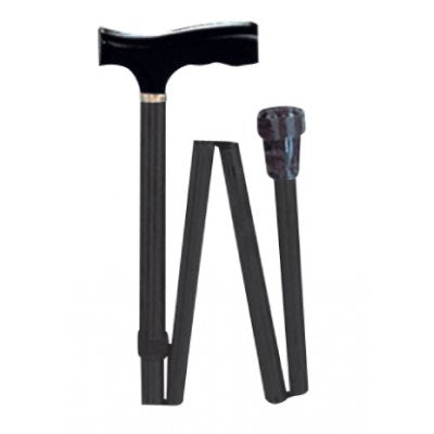 Foldable Walking Cane Black Color AC-844