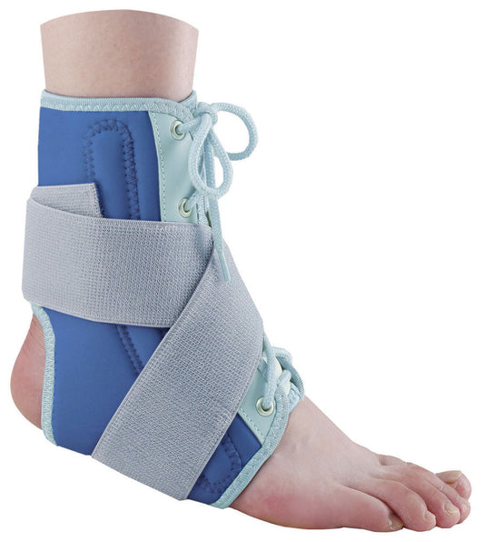 Neoprene Ankle Support with Spiral Braces
