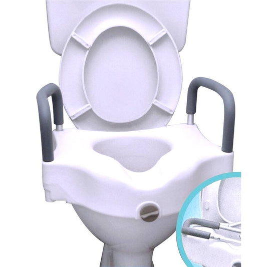 Toilet Seat Riser with Handles 12,5 cm