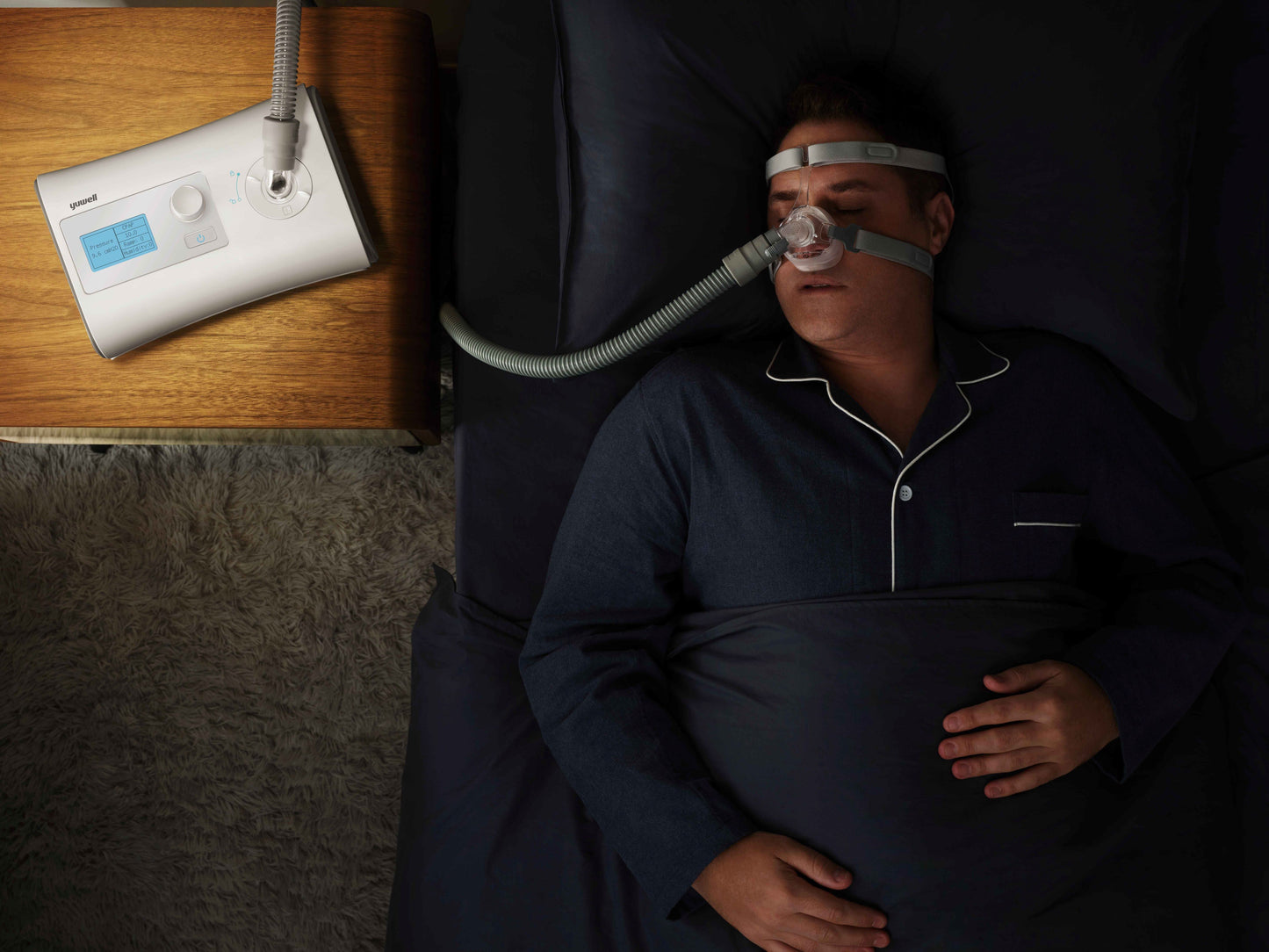 Yuwell YH-550 Αυτόματη Συσκευή Cpap με Υγραντήρα